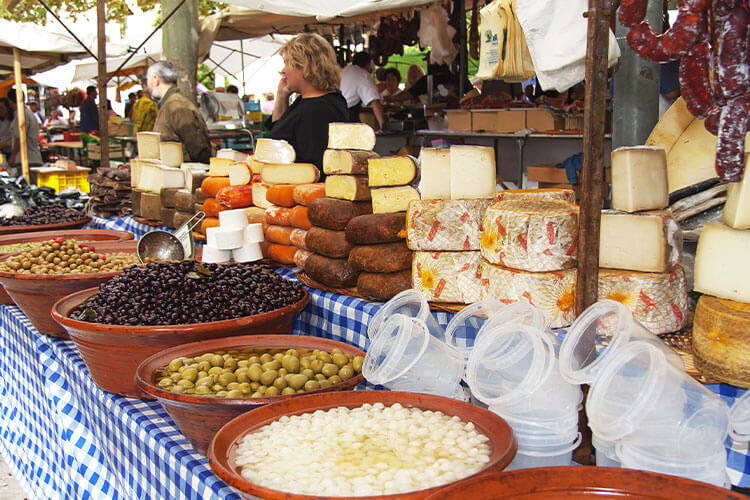 der Markt in Pollensa