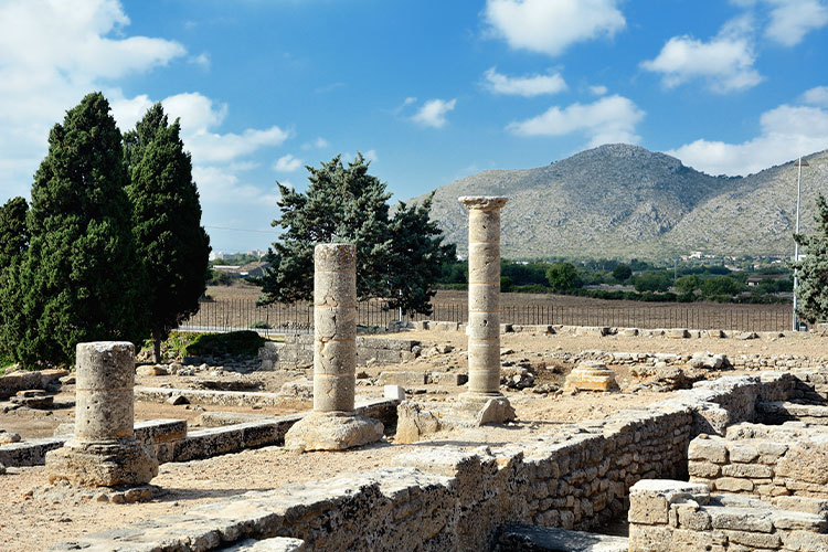 Las ruinas romanas de Pollentia