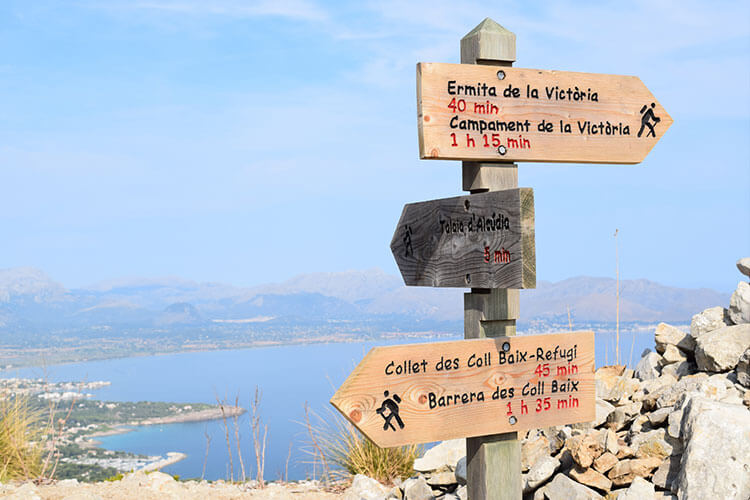 hiking alcudia